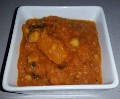 Chickpea and Pumpkin Curry