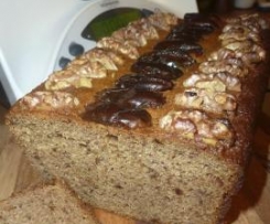 Banana, Date and Walnut Bread with Quinoa