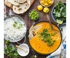 Vegan peanut lentil curry (adapted from @anettvelsberg)