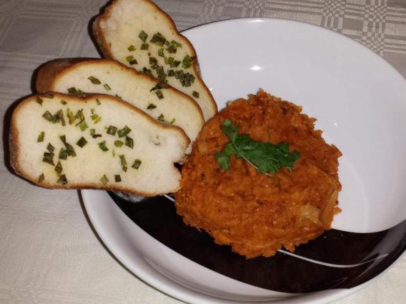 Moroccan Aubergine Salad (My Way of Cooking Cookbook)