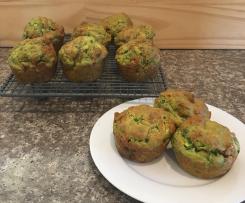 Spinach and Chorizo Savoury Muffins