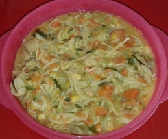 Chicken, Vegetable and Noodle Soup