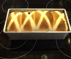 Hot Cross Bun loaf