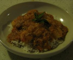 Greek Prawns with Fetta