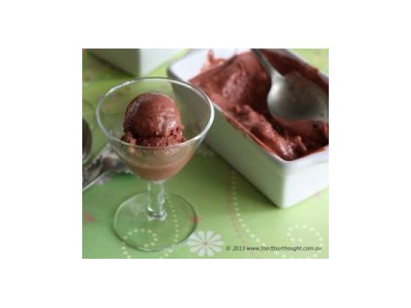 Beetroot Chocolate Ice Cream