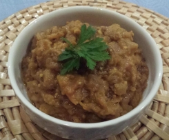 Aubergine Bhaji