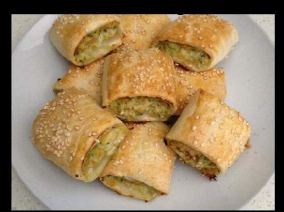 Chicken and Vegetable Sausage Rolls
