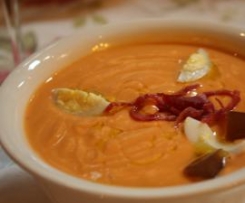 Salmorejo Cordobes - Cordoba's thick tomato and bread soup