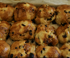 Dascha's Ultimate Brioche Hot Cross Buns