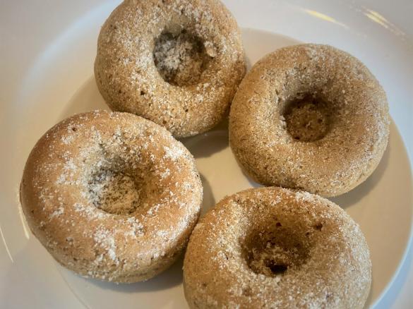Baked Cinnamon Doughnuts Gluten & Dairy Free