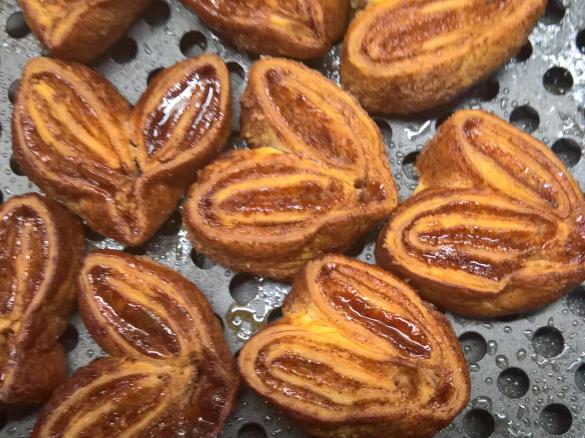 Palmiers - cinnamon and sugar delights