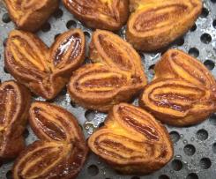 Palmiers - cinnamon and sugar delights