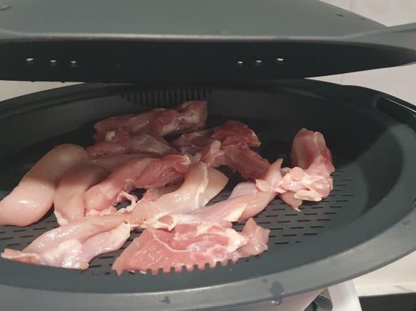 Baby's chicken, vegetables and rice all in one (6 months)