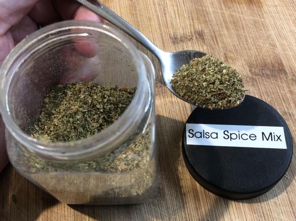 Salsa spice mix