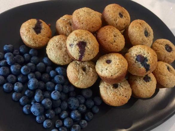 Banana, Blueberry & Chia Muffins