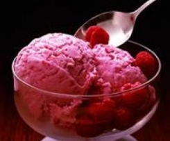 RASPBERRY COCONUT LIME SORBET / GELATO 