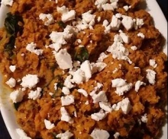 quiona and chick pea side dish