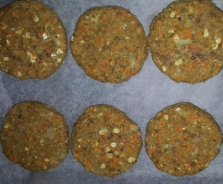 Lentil & Cashew Burgers (Weight Watchers)
