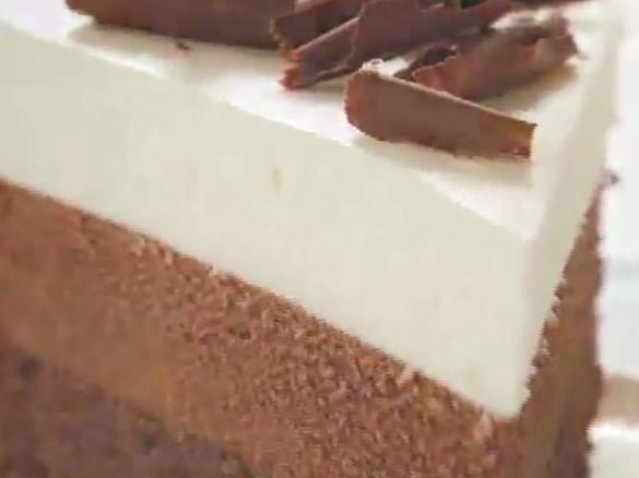 Triple Chocolate Mousse Cake