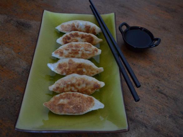 Sticky bottom dumplings