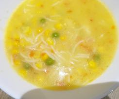 Manaya's chicken noodle soup