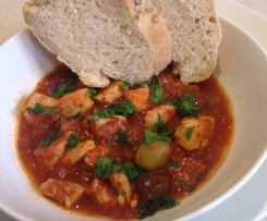 Chicken and Chorizo Hotpot