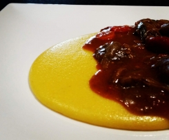 Smooth parmesan polenta