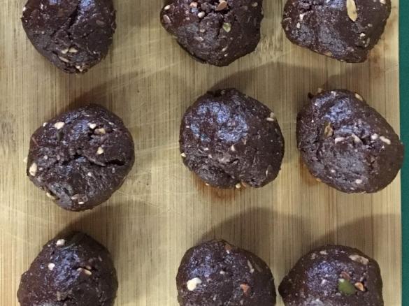 Cacao and Coconut Bliss Balls