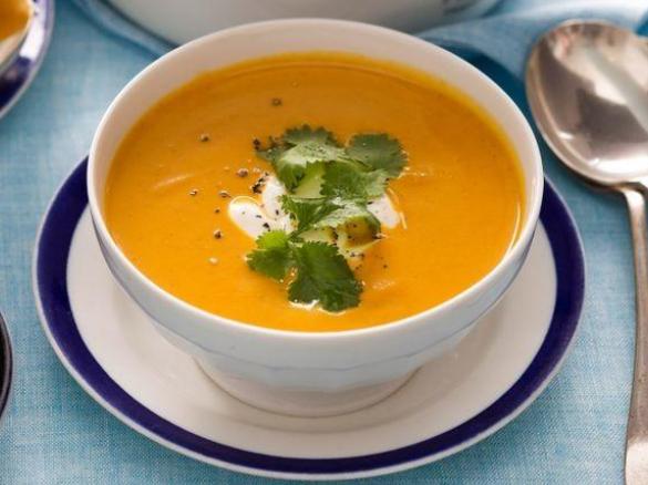 Madeleines Carrot and Coriander Soup