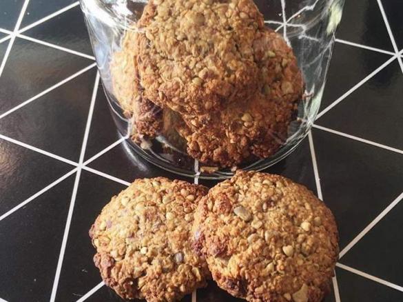 Energy Boosy Muesli Cookies 