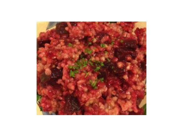 Buckwheat and Beetroot Risotto