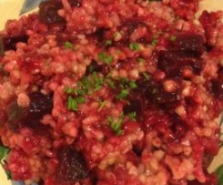 Buckwheat and Beetroot Risotto
