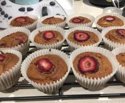 Paleo Strawberry Muffins