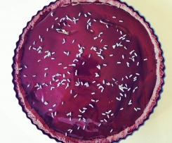 Chocolate Lavender Tart
