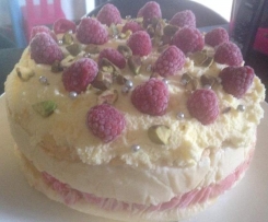 Raspberry & Vanilla Vacherin