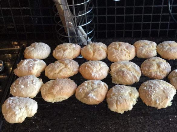 Gluten Free Lemon butter cookies