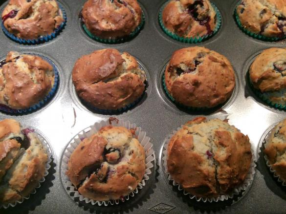 Blueberry & Chia Muffins