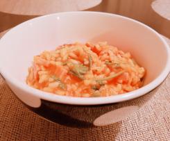 Tomato, Bacon and Spinach Risotto