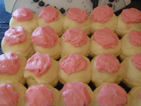 Pink Icing Buns