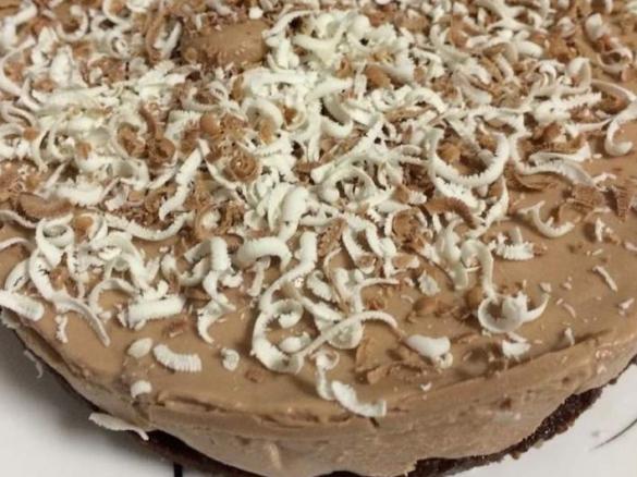 Gluten Free Chocolate Kahlua Cheesecake