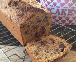 Zucchini, Craisin & Choc Chip "Bread"