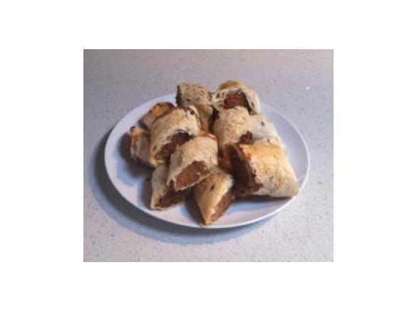 Lamb and Mint Sausage Rolls