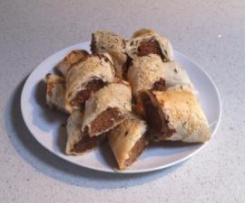 Lamb and Mint Sausage Rolls