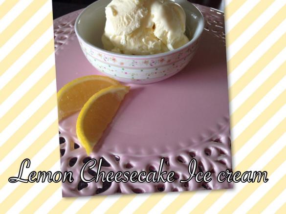 Lemon Cheesecake Ice cream 