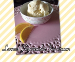Lemon Cheesecake Ice cream 
