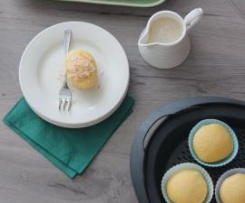 Lemon Cupcakes with Citrus Syrup