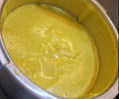 Moroccan spiced cauliflower & almond soup