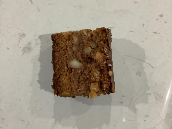 Macadamia Caramel Squares