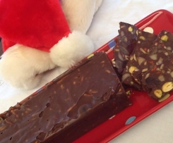 Santa's Fruit and Nut Late Night Treat