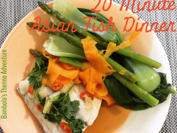 20 Minute Asian Fish Dinner